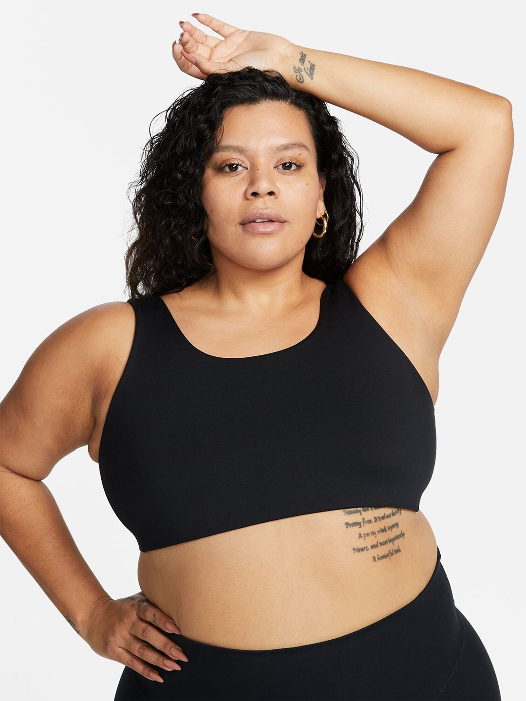 Nike Alate All U Women's Light-Support Lightly Lined U-Neck Sports Bra (Plus Size), Black
Nike Alate All U Women's Light-Support Lightly Lined U-Neck Sports Bra (Plus Size), Black