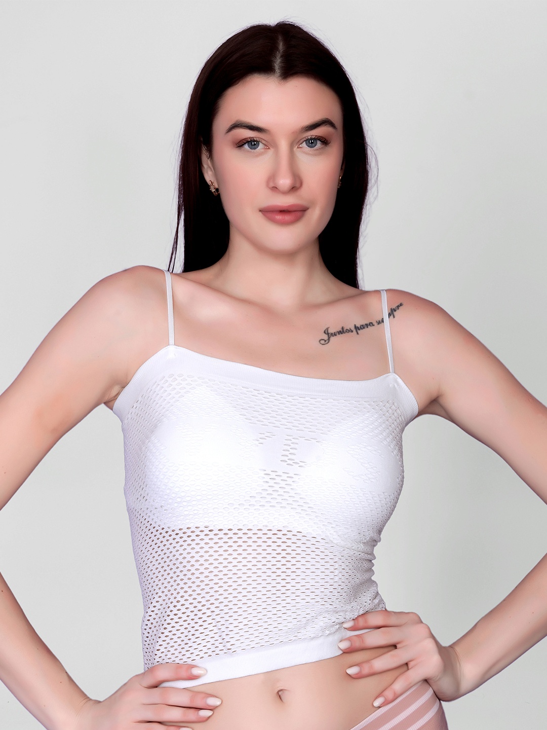 Gopalvilla Full Coverage Lightly Padded Camisole Bra with All Day Comfort, White
Gopalvilla Full Coverage Lightly Padded Camisole Bra with All Day Comfort, White