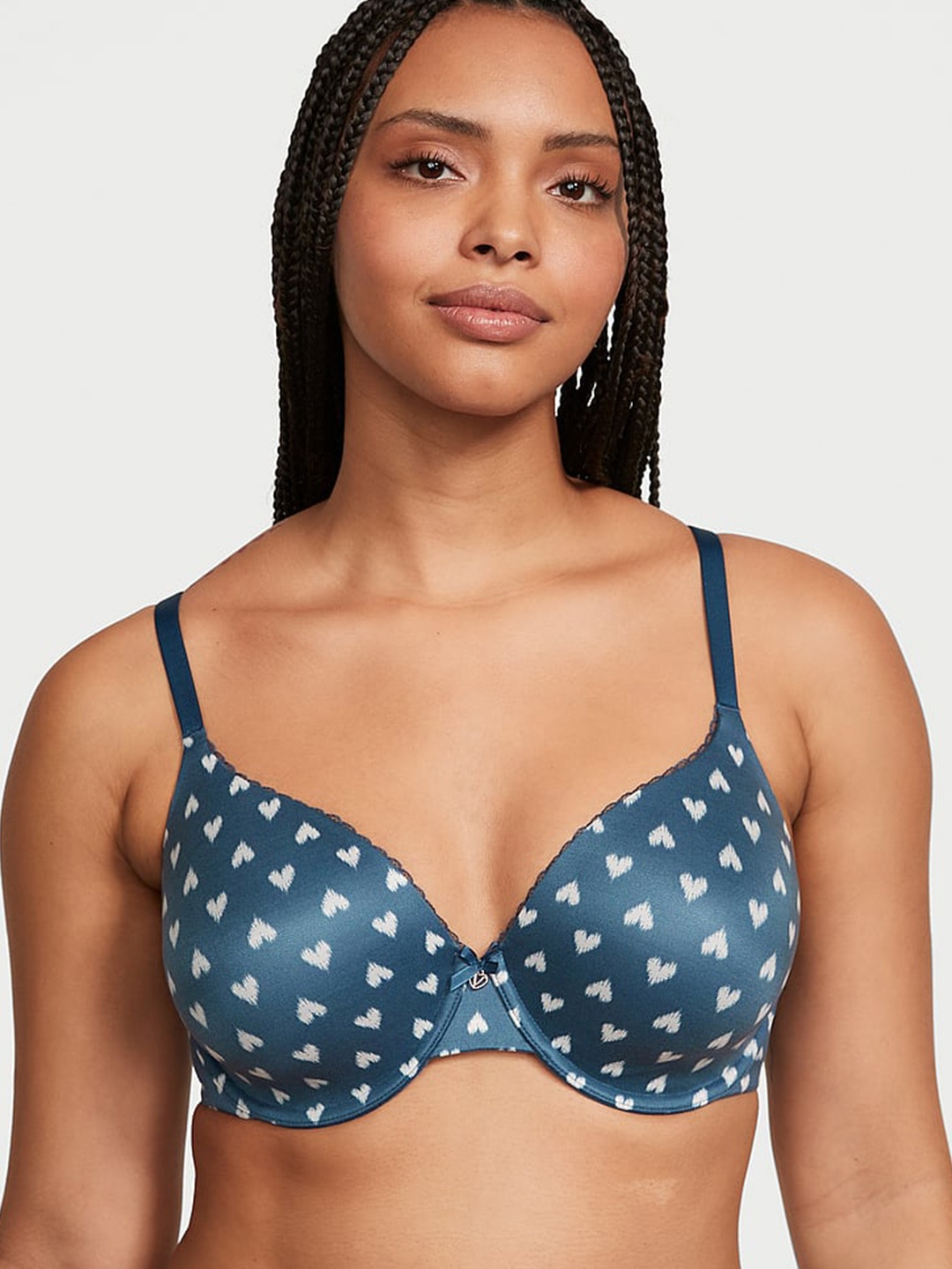 Victoria's Secret Women Geometric Printed Full Coverage Underwired Lightly Padded Bra, Blue
Victoria's Secret Women Geometric Printed Full Coverage Underwired Lightly Padded Bra, Blue