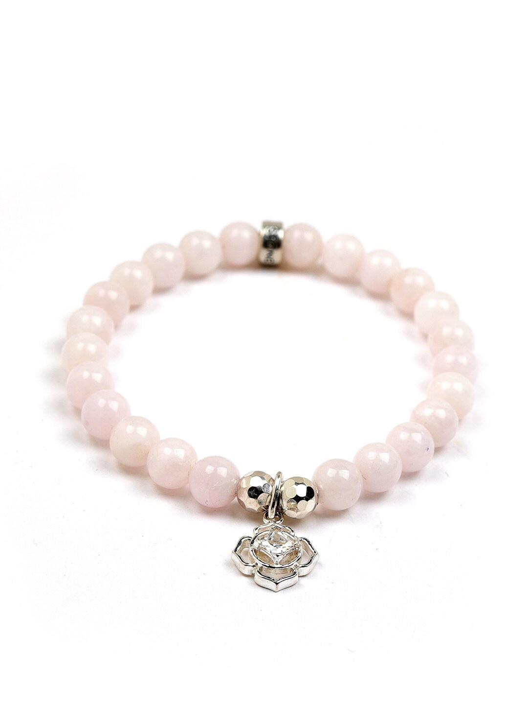 Stone Story By Shruti Women Sterling Silver Rhodium-Plated Beaded Elasticated Bracelet
Stone Story By Shruti Women Sterling Silver Rhodium-Plated Beaded Elasticated Bracelet
