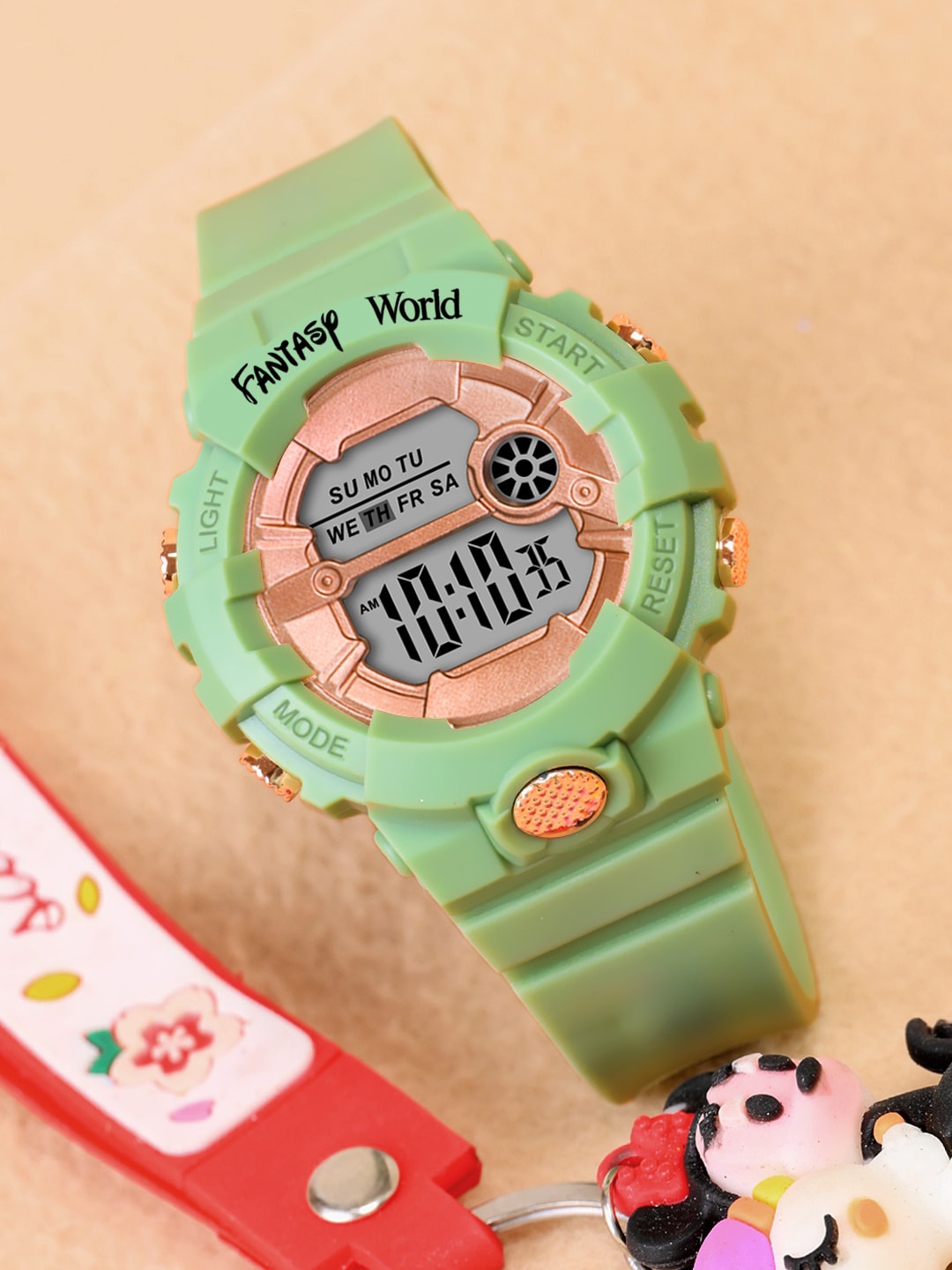 Fantasy World Kids Printed Dial & Straps Digital Multi Function Watch FW24-Sport-027-GR, Green
Fantasy World Kids Printed Dial & Straps Digital Multi Function Watch FW24-Sport-027-GR, Green