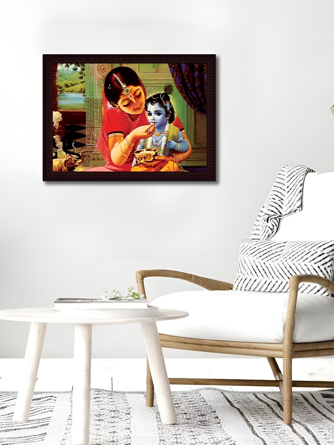 Tamatina Red & Green Shri Krishna With Maa Yashoda Religious Printed Wooden Wall Art
Tamatina Red & Green Shri Krishna With Maa Yashoda Religious Printed Wooden Wall Art