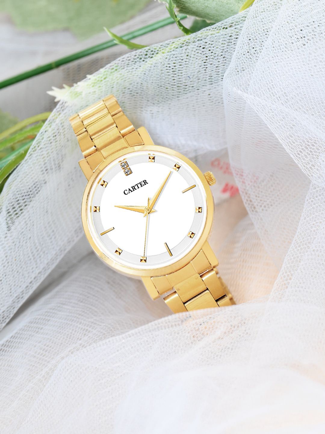 Sandy D Carter Women Patterned Dial & Straps Analogue Watch Sandy D Carter-164-GD, Gold
Sandy D Carter Women Patterned Dial & Straps Analogue Watch Sandy D Carter-164-GD, Gold