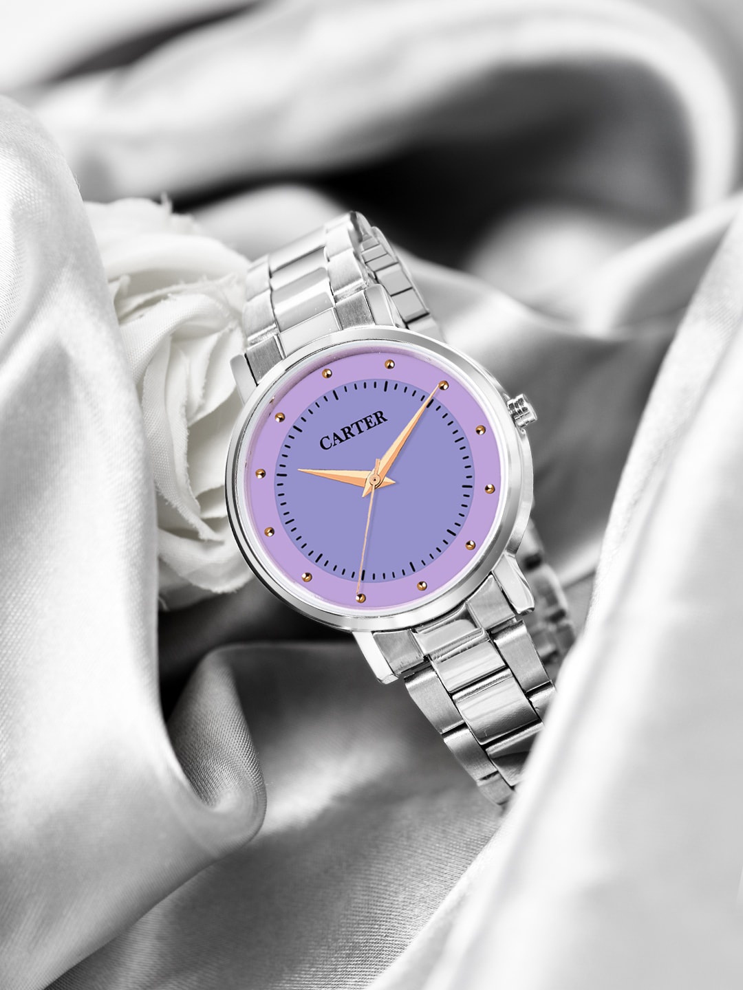 Sandy D Carter Women Round Dial & Bracelet Style Analogue Watch Sandy D Carter-145-PR, Purple
Sandy D Carter Women Round Dial & Bracelet Style Analogue Watch Sandy D Carter-145-PR, Purple