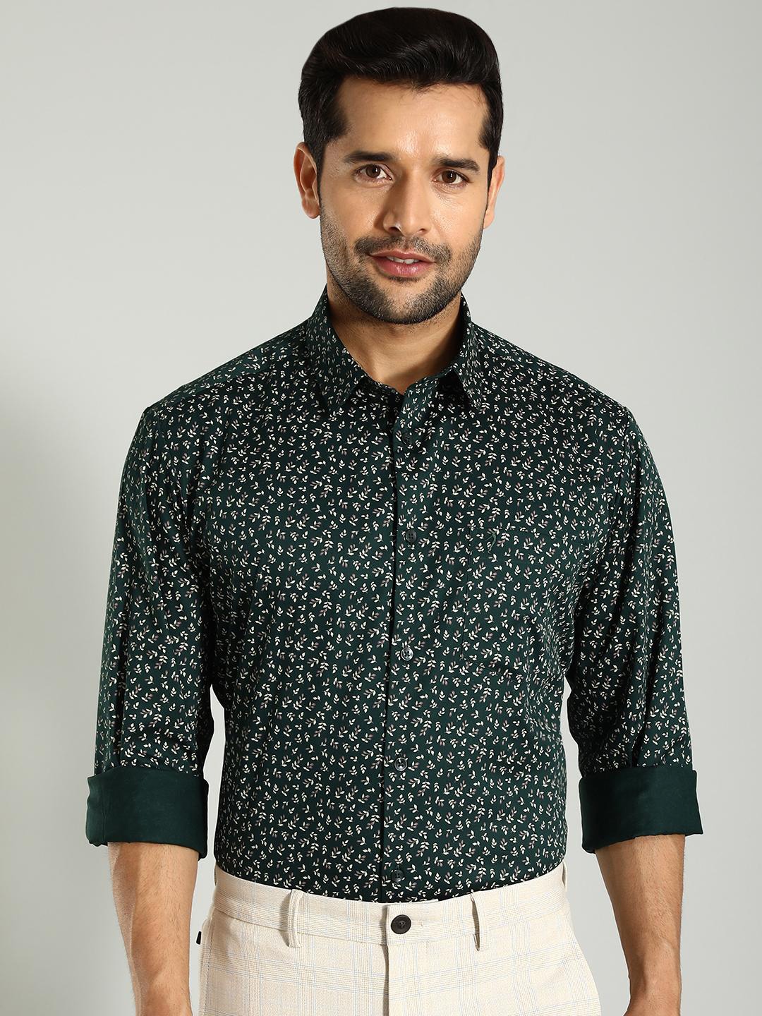 Indian Terrain Spread Collar Long Sleeves Classic Slim Fit Floral Printed Formal Shirt, Yellow
Indian Terrain Spread Collar Long Sleeves Classic Slim Fit Floral Printed Formal Shirt, Yellow