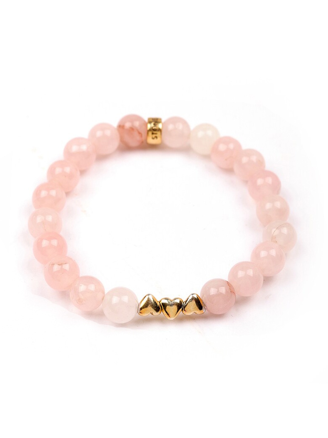 Stone Story By Shruti Women Sterling Silver Handcrafted Gold-Plated Elasticated Bracelet
Stone Story By Shruti Women Sterling Silver Handcrafted Gold-Plated Elasticated Bracelet