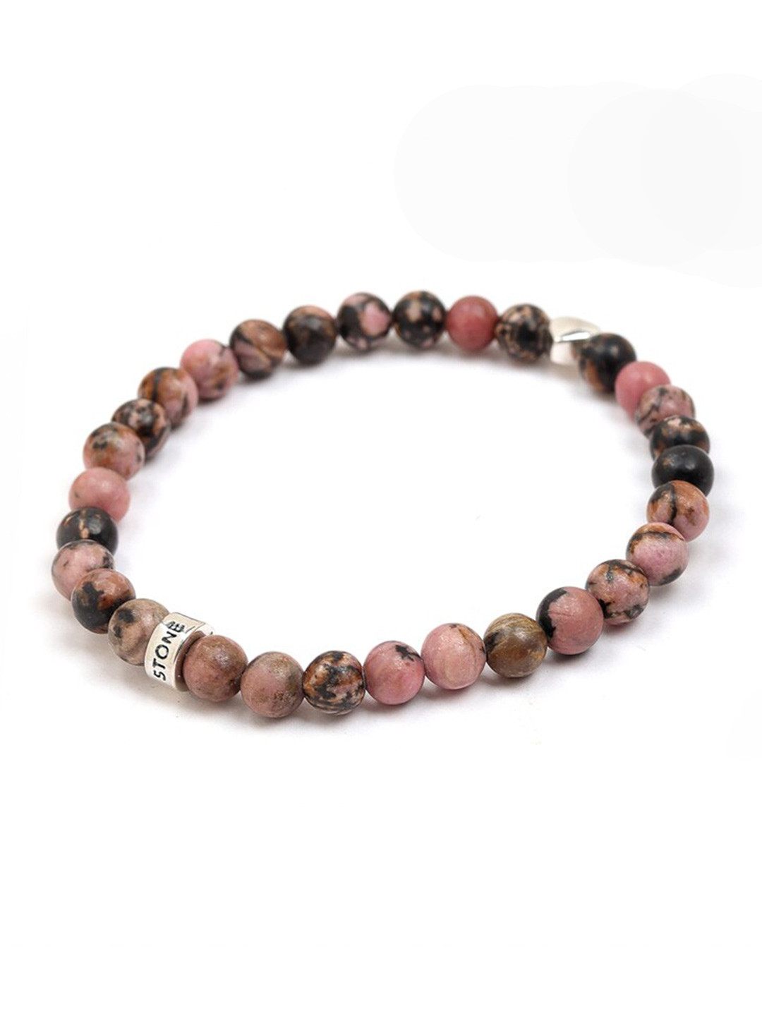 Stone Story By Shruti Women Handcrafted Rhodium-Plated Bracelet, Silver
Stone Story By Shruti Women Handcrafted Rhodium-Plated Bracelet, Silver