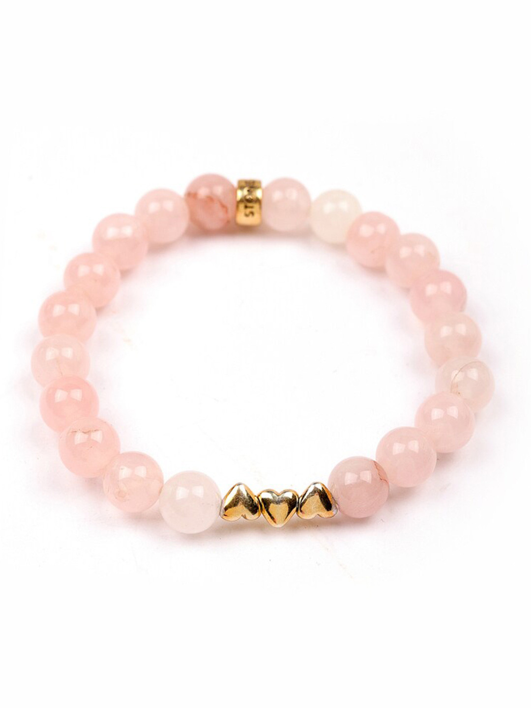 Stone Story By Shruti Women Sterling Silver Handcrafted Elasticated Bracelet, Gold
Stone Story By Shruti Women Sterling Silver Handcrafted Elasticated Bracelet, Gold