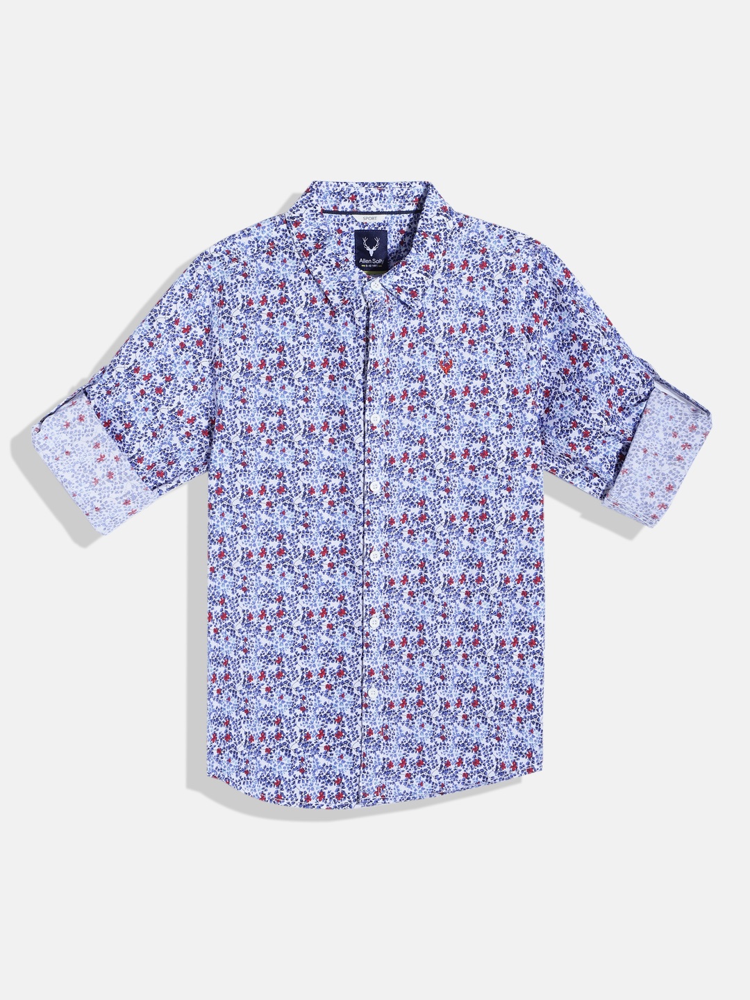 Allen Solly Junior Spread Collar Floral Printed Floral Print Cotton Casual Shirt, Blue
Allen Solly Junior Spread Collar Floral Printed Floral Print Cotton Casual Shirt, Blue