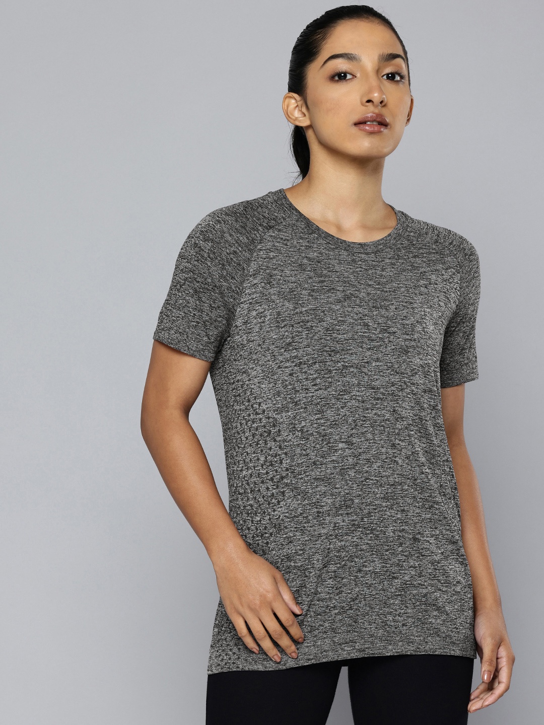 KIMJALY By Decathlon Lightweight & Breathable Raglan Sleeves Yoga T-shirt, Grey melange
KIMJALY By Decathlon Lightweight & Breathable Raglan Sleeves Yoga T-shirt, Grey melange