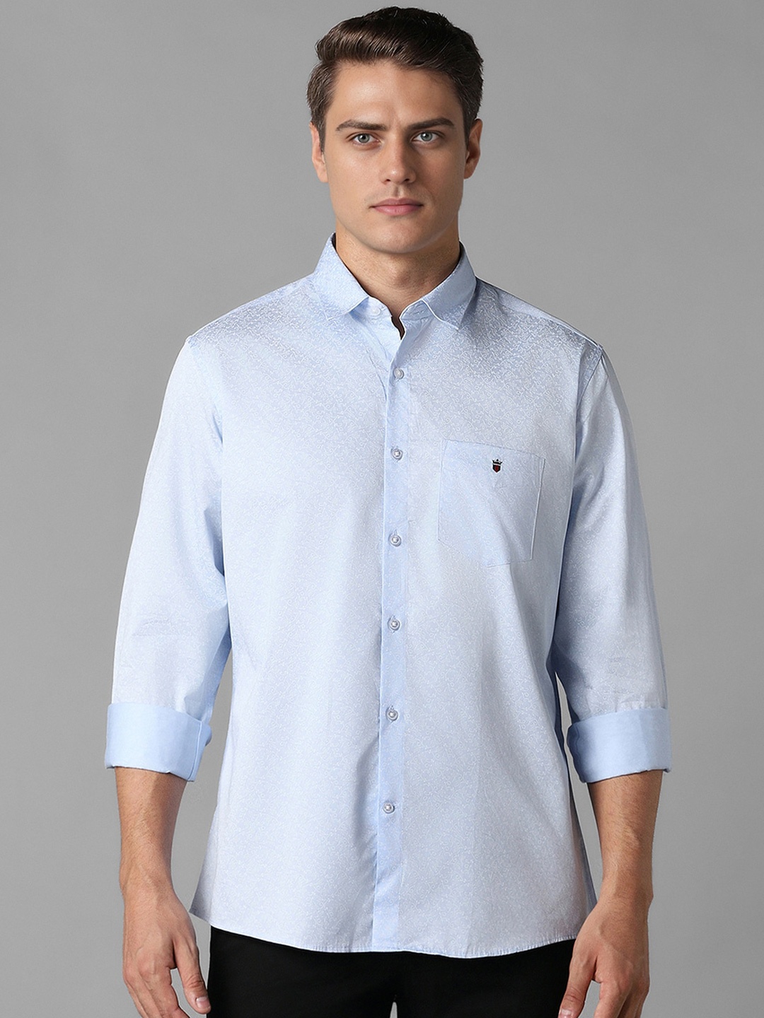 Louis Philippe Sport Floral Printed Cutaway Collar Slim Fit Pure Cotton Casual Shirt, Blue
Louis Philippe Sport Floral Printed Cutaway Collar Slim Fit Pure Cotton Casual Shirt, Blue