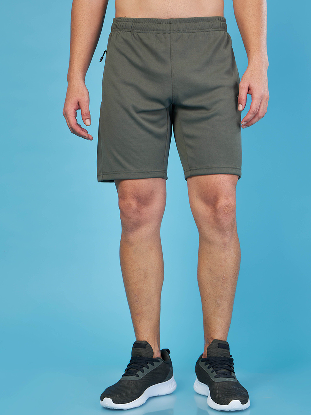 Technosport Men Slim Fit Mid-Rise Rapid-Dry Techno Dry Technology Training or Gym Shorts, Grey
Technosport Men Slim Fit Mid-Rise Rapid-Dry Techno Dry Technology Training or Gym Shorts, Grey