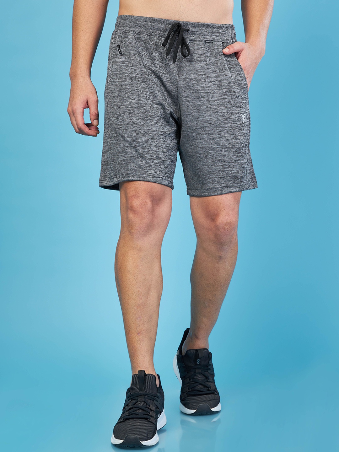 Technosport Men Slim Fit Mid-Rise Rapid-Dry Techno Dry Technology Training or Gym Shorts, Grey
Technosport Men Slim Fit Mid-Rise Rapid-Dry Techno Dry Technology Training or Gym Shorts, Grey
