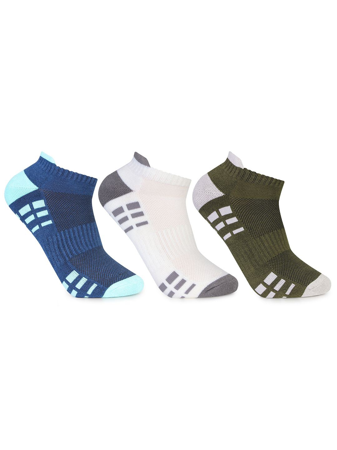 Bonjour Pack of 3 Men Ankle Length Odor Free Breathable Bamboo Cotton Socks, Assorted
Bonjour Pack of 3 Men Ankle Length Odor Free Breathable Bamboo Cotton Socks, Assorted