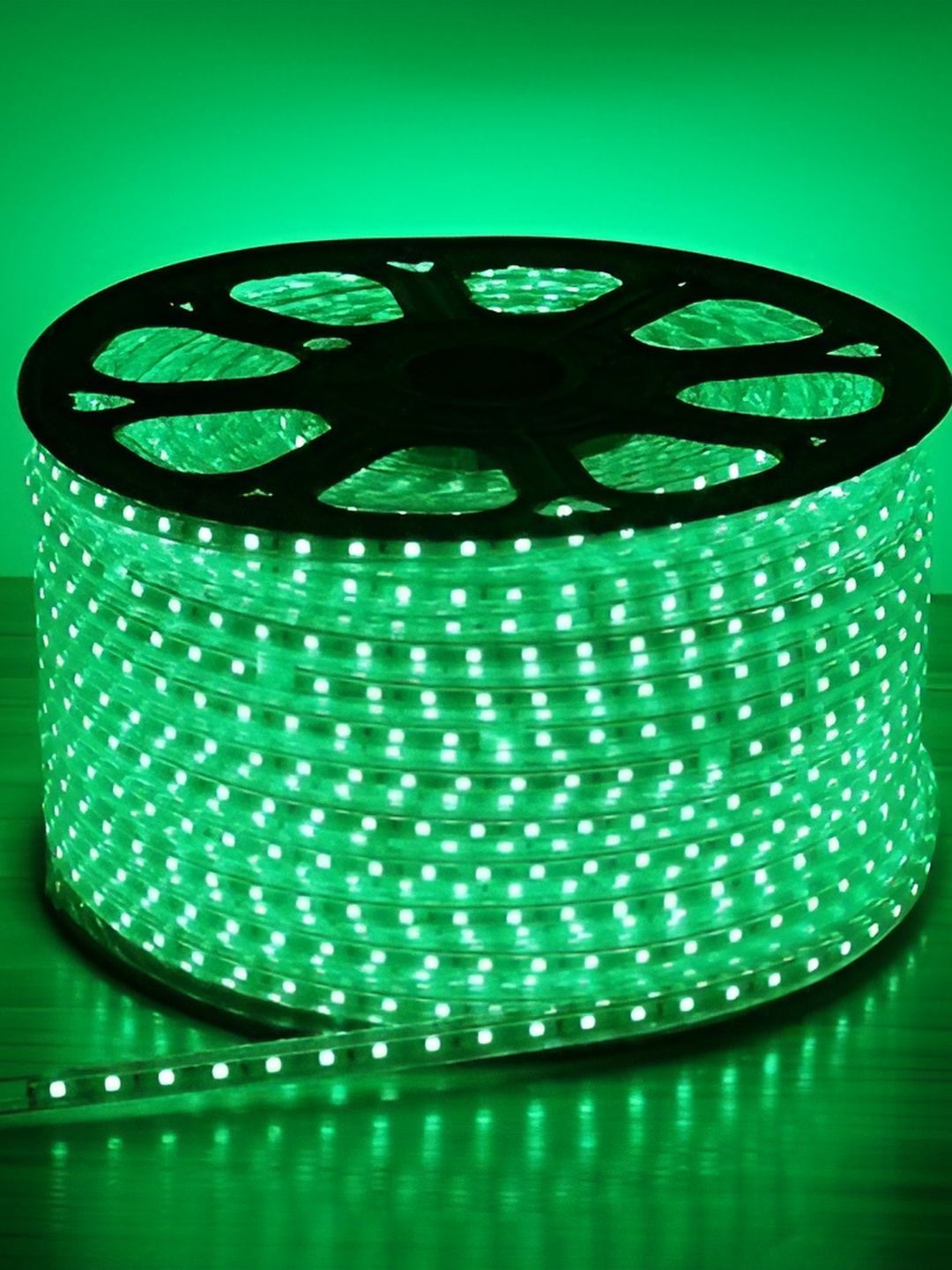 SPARK WORLD Green Rice Shaped String Lights
