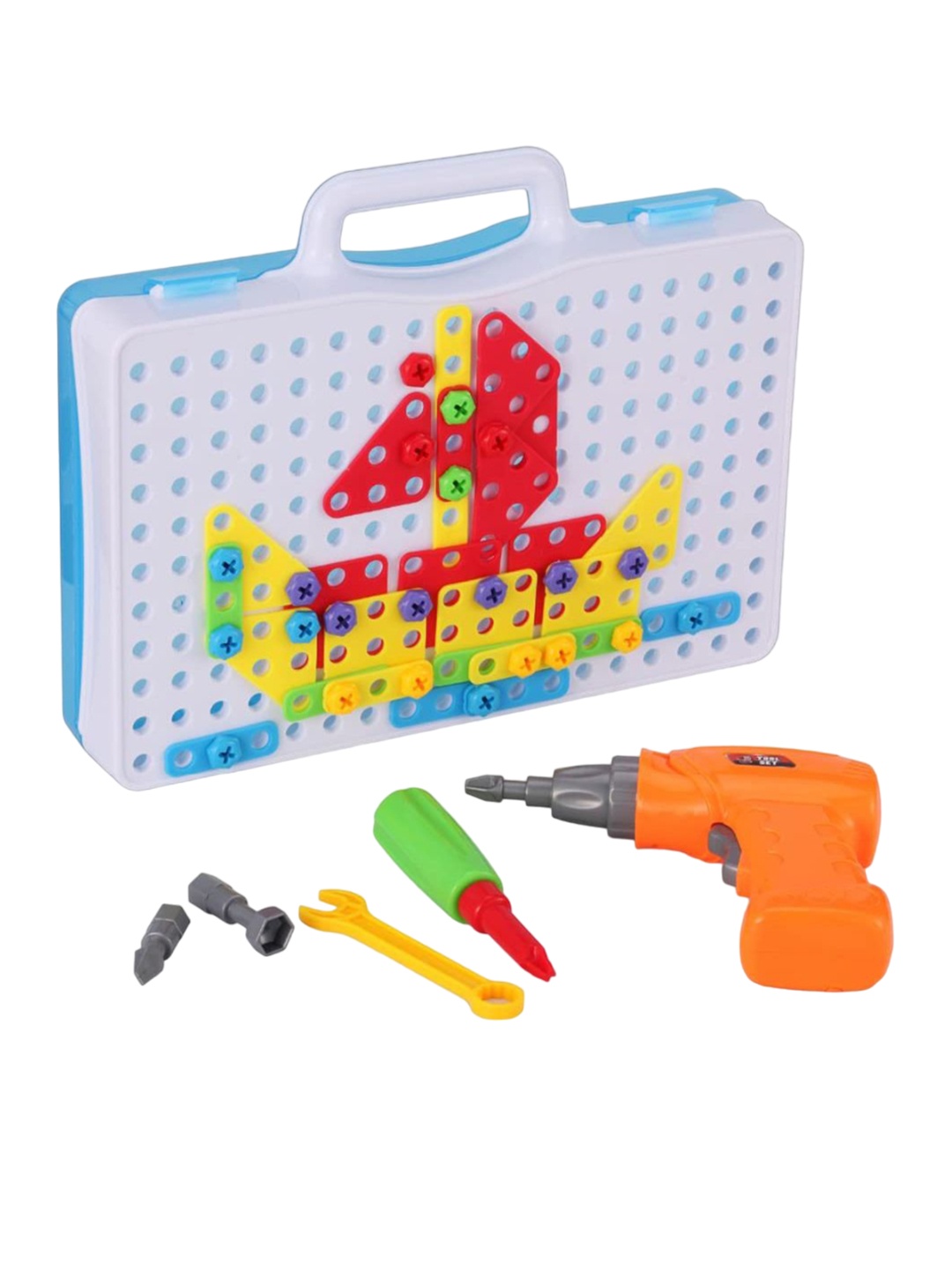 Kidology Kids 239 Pieces Creative Mosaic Drill Learning and Development Toys, Yellow
Kidology Kids 239 Pieces Creative Mosaic Drill Learning and Development Toys, Yellow