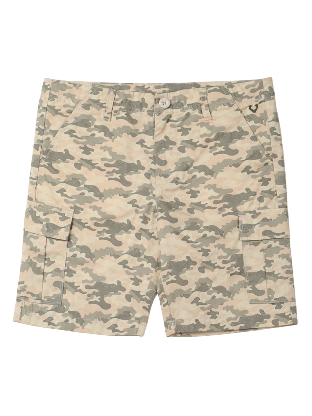 Allen Solly Junior Boys Camouflage Printed Mid-Rise Regular Fit Pure Cotton Cargo Shorts, Beige
Allen Solly Junior Boys Camouflage Printed Mid-Rise Regular Fit Pure Cotton Cargo Shorts, Beige