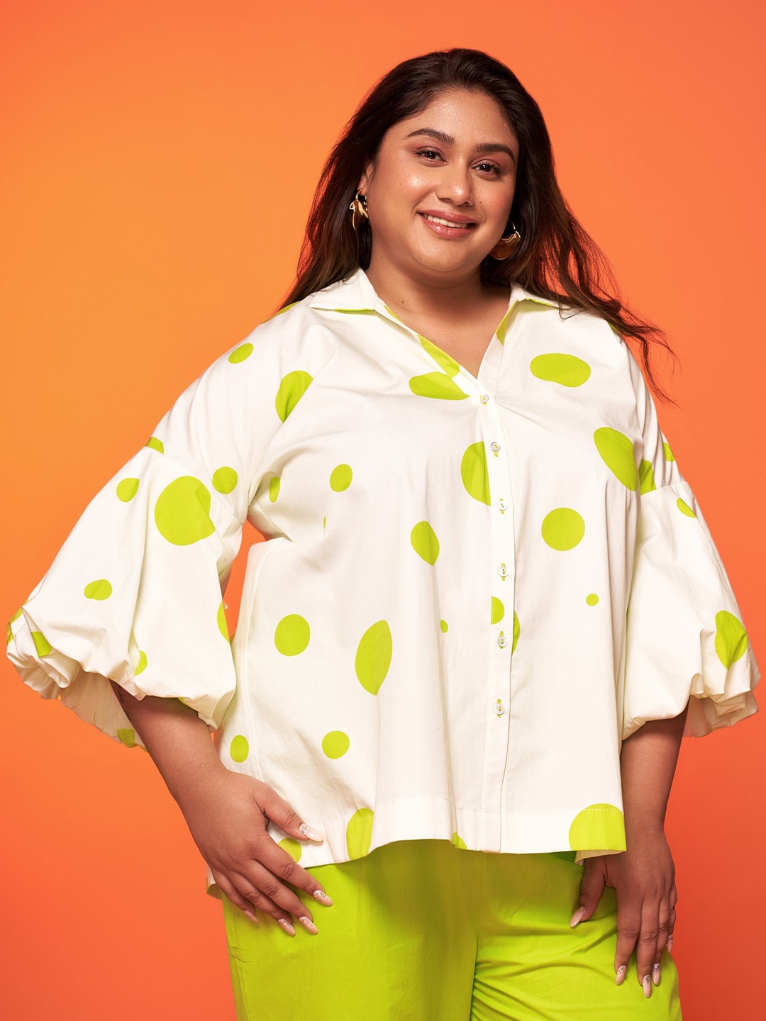 NEETIANDMUDITA Printed Spread Collar Three-Quarter Sleeves Cotton Casual Shirt, Off white
NEETIANDMUDITA Printed Spread Collar Three-Quarter Sleeves Cotton Casual Shirt, Off white