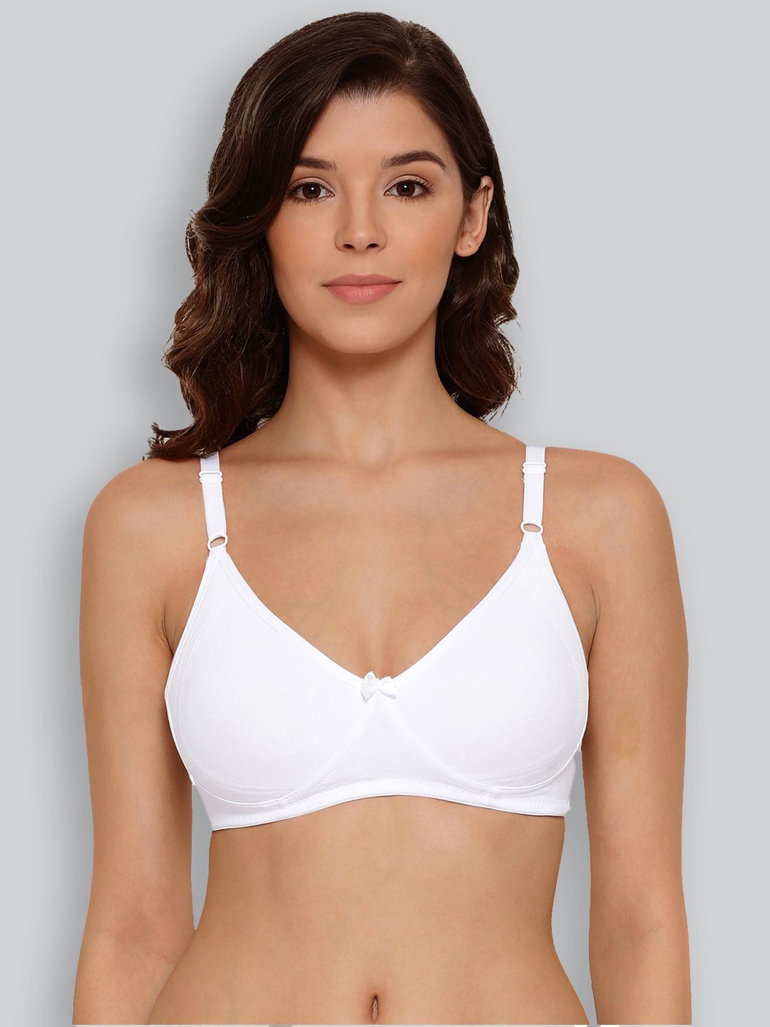 LYRA Medium Coverage Non Padded Seamless Cotton T-shirt Bra With All Day Comfort, White
LYRA Medium Coverage Non Padded Seamless Cotton T-shirt Bra With All Day Comfort, White