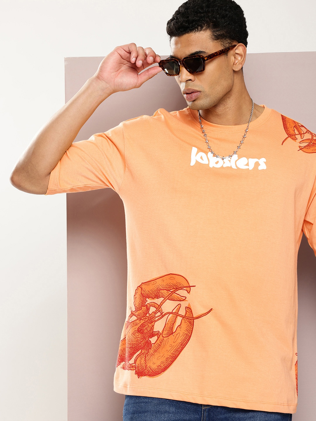 Kook N Keech Graphic Printed Drop-Shoulder Sleeves Pure Cotton Oversized T-shirt, Orange
Kook N Keech Graphic Printed Drop-Shoulder Sleeves Pure Cotton Oversized T-shirt, Orange