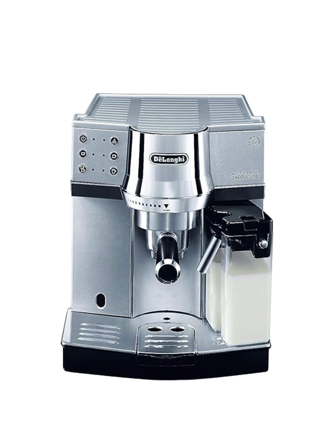 Delonghi Silver Toned Ec850 Stainless Steel Pump Espresso & Cappuccino Coffee Machine
Delonghi Silver Toned Ec850 Stainless Steel Pump Espresso & Cappuccino Coffee Machine