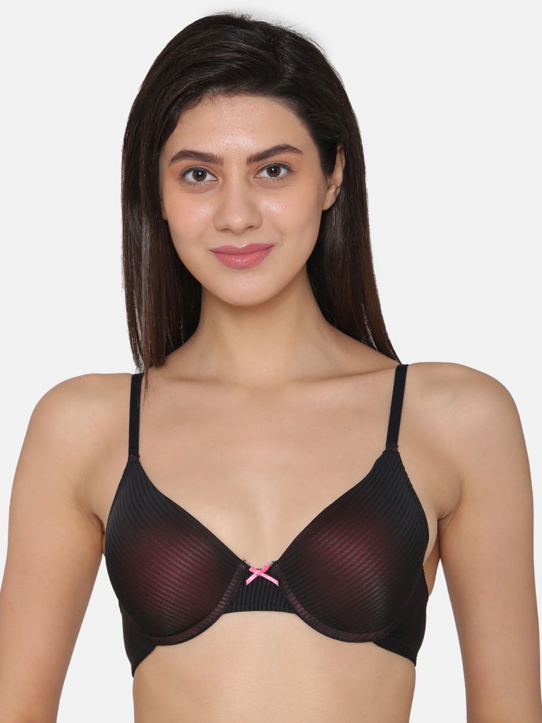 Clovia Half Coverage Underwired Lightly Padded Push-Up Bra With All Day Comfort, Black
Clovia Half Coverage Underwired Lightly Padded Push-Up Bra With All Day Comfort, Black