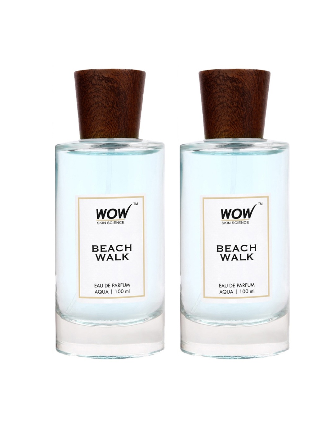 WOW SKIN SCIENCE Women Set of 2 Beach Walk Eau De Parfum Valentines Day Gift - 100 ml each, Brown
WOW SKIN SCIENCE Women Set of 2 Beach Walk Eau De Parfum Valentines Day Gift - 100 ml each, Brown