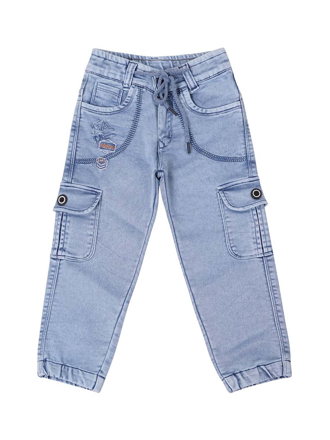 BAESD Boys Comfort Mid-Rise Clean Look Heavy Fade Embroidered Stretchable Jeans, Blue
BAESD Boys Comfort Mid-Rise Clean Look Heavy Fade Embroidered Stretchable Jeans, Blue