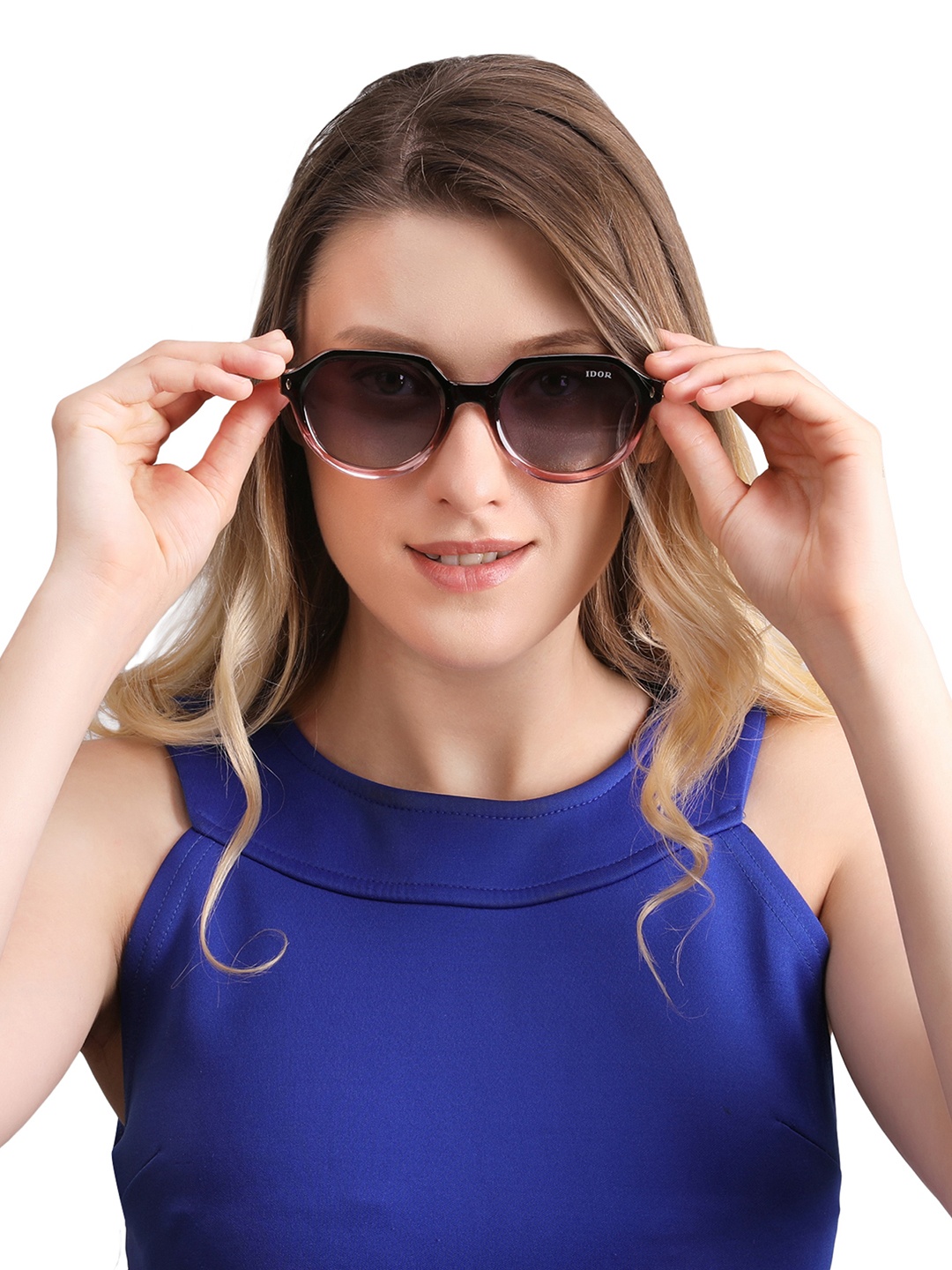 IDOR Unisex Round Sunglasses With Polarised and UV Protected Lens IDOR-99164-C6, Pink
IDOR Unisex Round Sunglasses With Polarised and UV Protected Lens IDOR-99164-C6, Pink