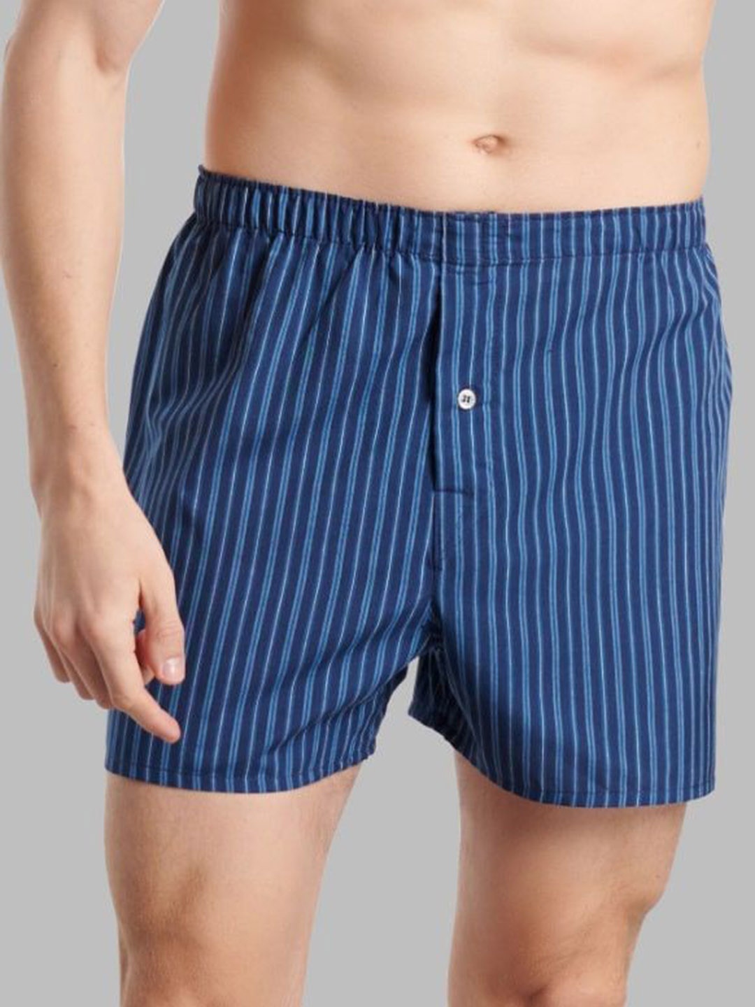 INDIAN THREADS Combat Sports Men Conversational Striped Relaxed Fit Mid-Rise Cotton Shorts, Blue
INDIAN THREADS Combat Sports Men Conversational Striped Relaxed Fit Mid-Rise Cotton Shorts, Blue