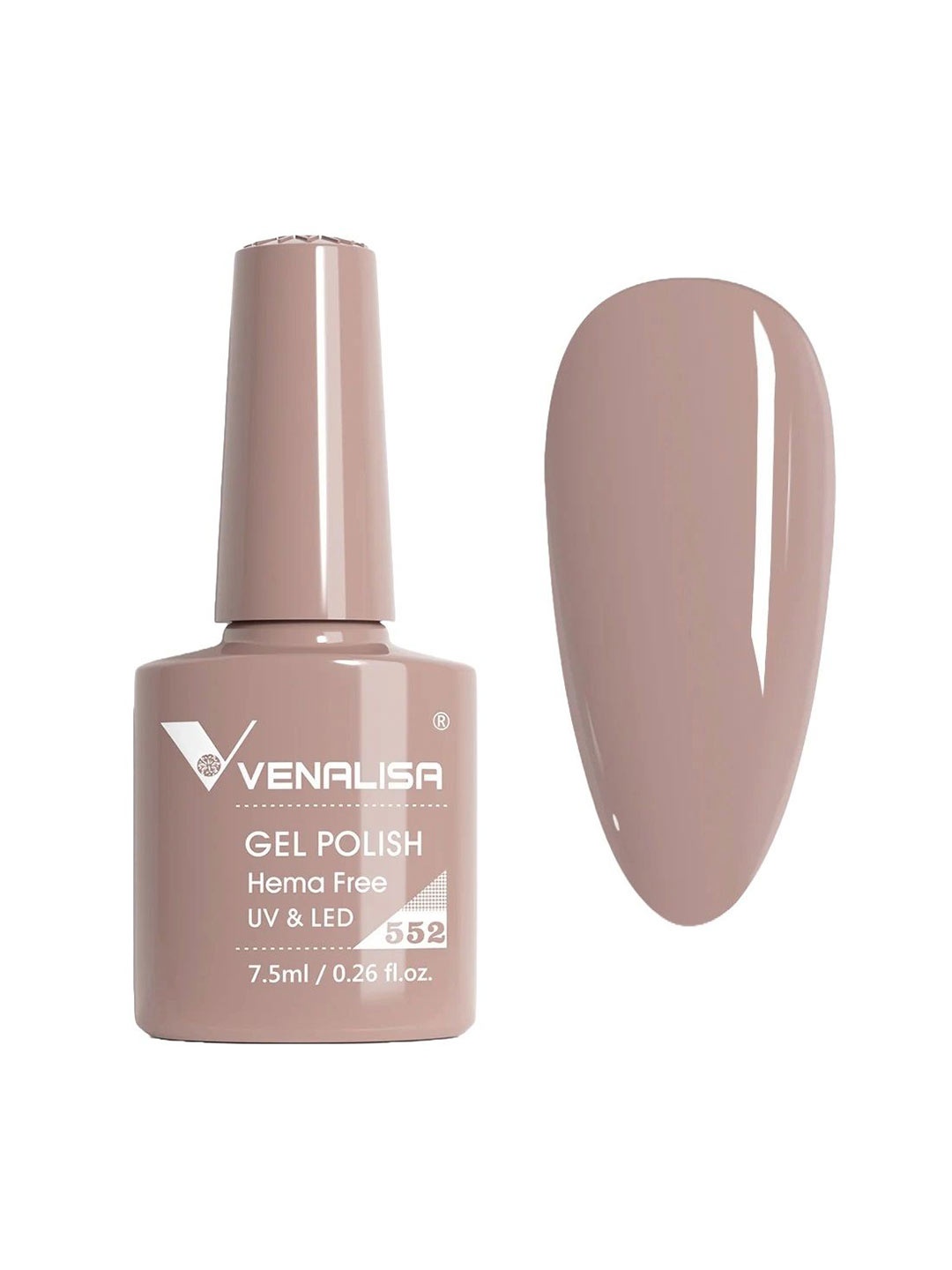 VENALISA Upgraded Formula Hema Free UV & LED Gel Nail Polish 7.5ml - Shade 552, Nude
VENALISA Upgraded Formula Hema Free UV & LED Gel Nail Polish 7.5ml - Shade 552, Nude
