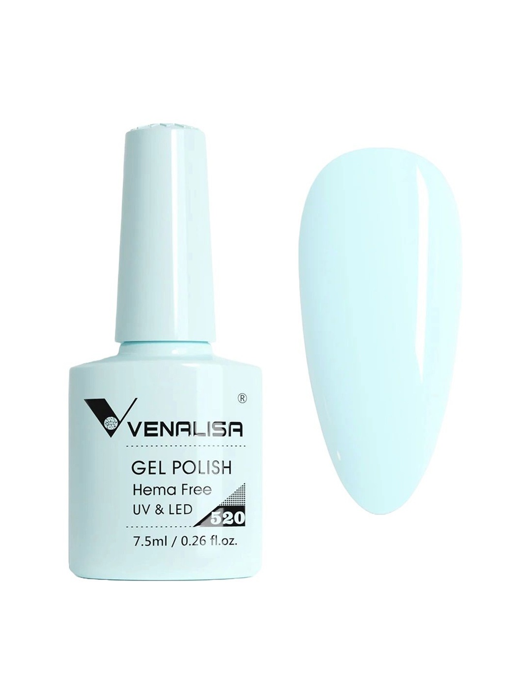 VENALISA Upgraded Formula Hema Free Soak-Off UV & LED Gel Nail Polish 7.5 ml - VIP5-520, Turquoise blue
VENALISA Upgraded Formula Hema Free Soak-Off UV & LED Gel Nail Polish 7.5 ml - VIP5-520, Turquoise blue