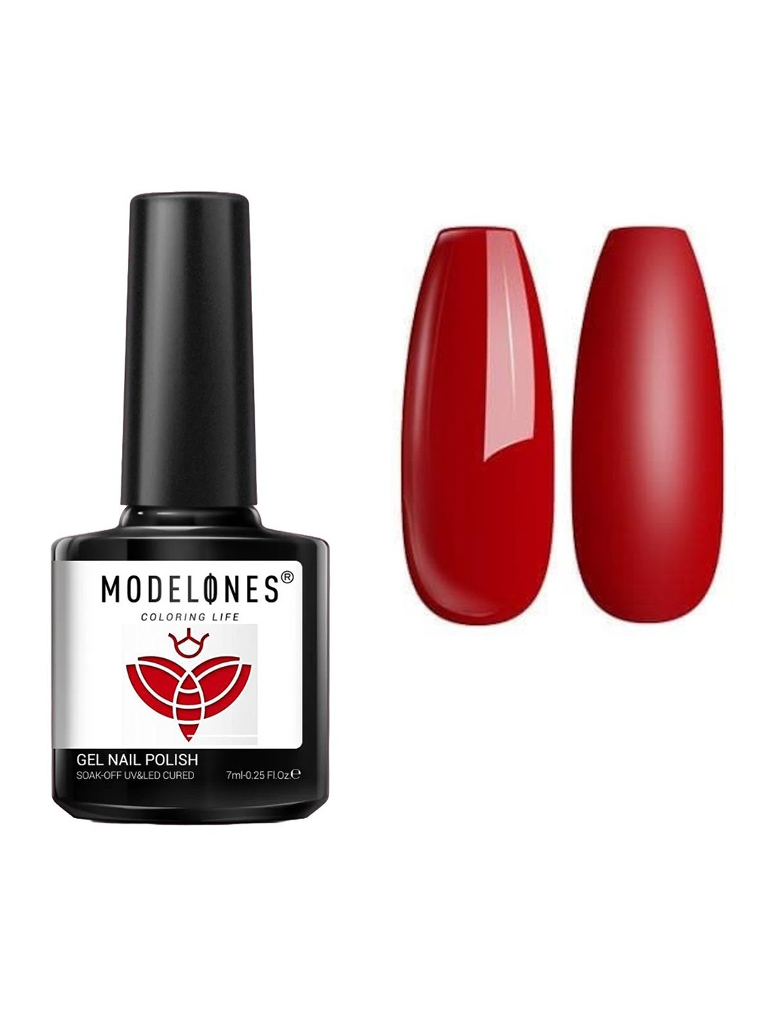 Modelones Coloring Life Soak Off UV & LED Cured Gel Nail Polish 7ml - Shade MD 0239, Red
Modelones Coloring Life Soak Off UV & LED Cured Gel Nail Polish 7ml - Shade MD 0239, Red