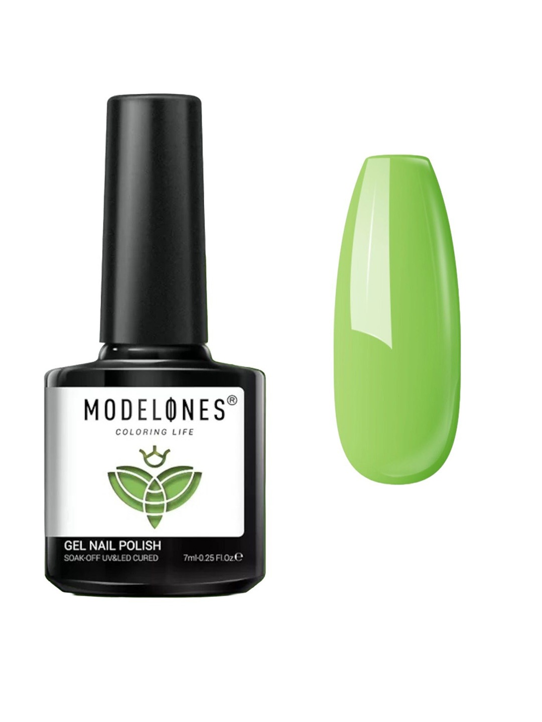 Modelones Coloring Life Soak Off UV & LED Cured Gel Nail Polish 7ml - Shade MD 0434, Green
Modelones Coloring Life Soak Off UV & LED Cured Gel Nail Polish 7ml - Shade MD 0434, Green