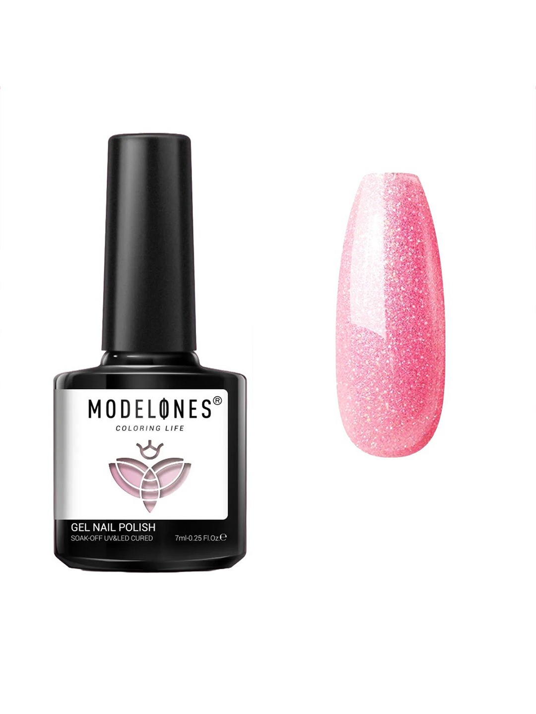 Modelones Coloring Life Soak Off UV & LED Cured Gel Nail Polish 7ml - Shade MD 0676, Pink
Modelones Coloring Life Soak Off UV & LED Cured Gel Nail Polish 7ml - Shade MD 0676, Pink