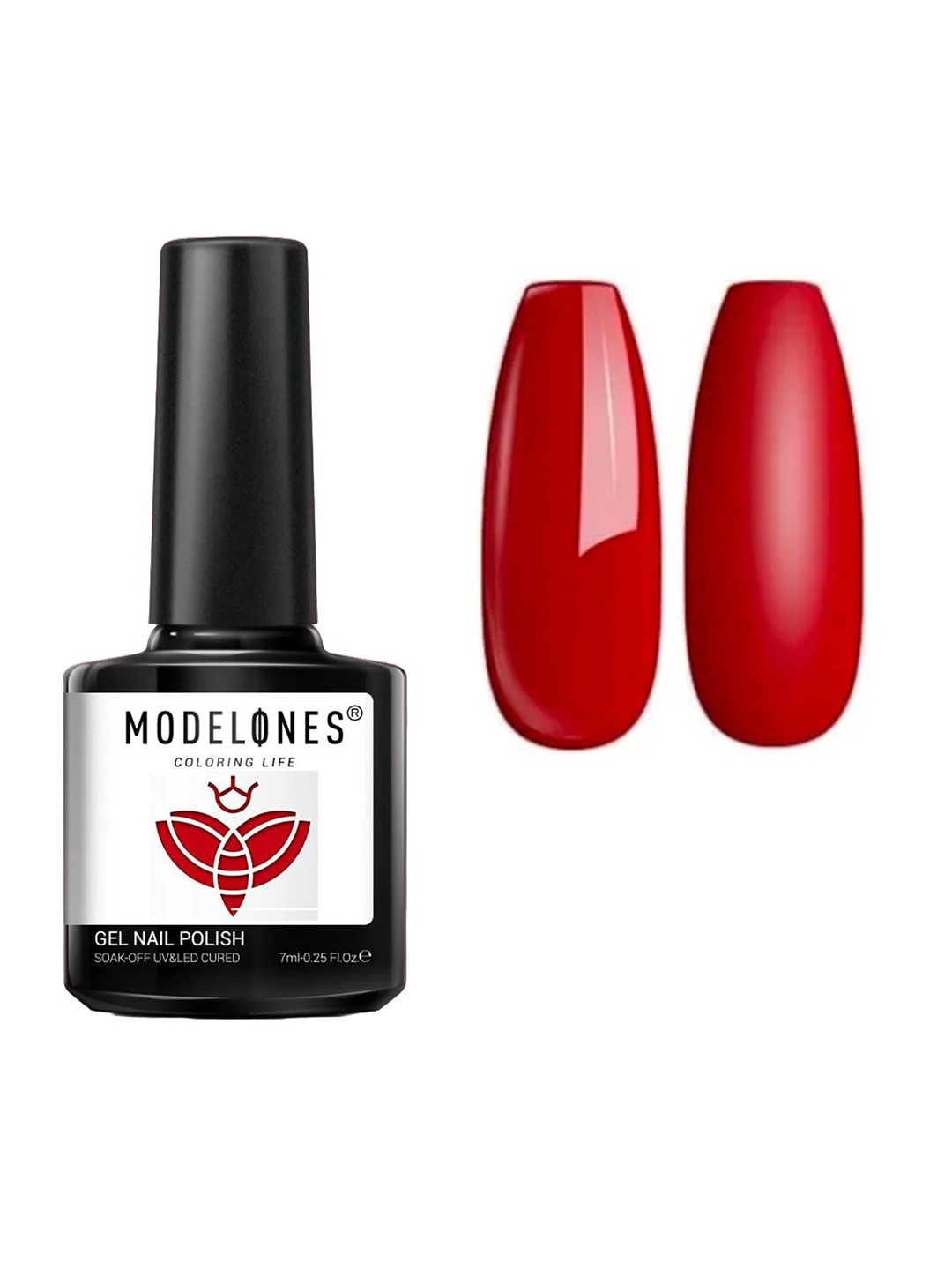 Modelones Coloring Life Soak Off UV & LED Cured Gel Nail Polish 7ml - Shade MD 0240, Red
Modelones Coloring Life Soak Off UV & LED Cured Gel Nail Polish 7ml - Shade MD 0240, Red