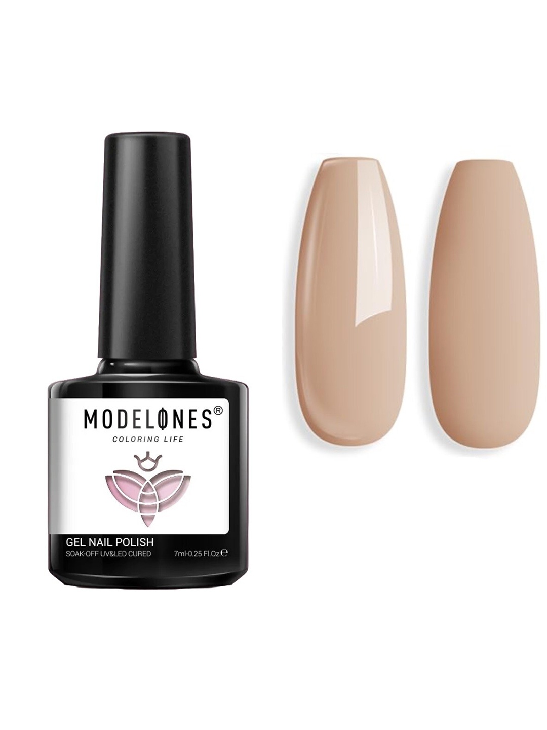 Modelones Coloring Life Soak Off UV & LED Cured Gel Nail Polish 7ml - Shade MD 0528, Nude
Modelones Coloring Life Soak Off UV & LED Cured Gel Nail Polish 7ml - Shade MD 0528, Nude