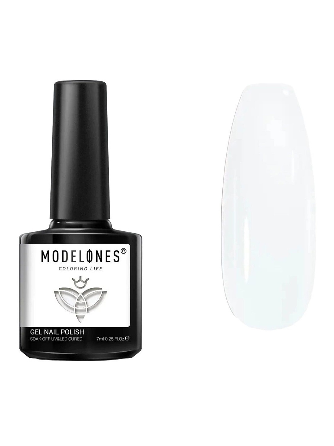 Modelones Coloring Life UV & LED Soak Off Gel Nail Polish - 7ml - MD-1634, White
Modelones Coloring Life UV & LED Soak Off Gel Nail Polish - 7ml - MD-1634, White