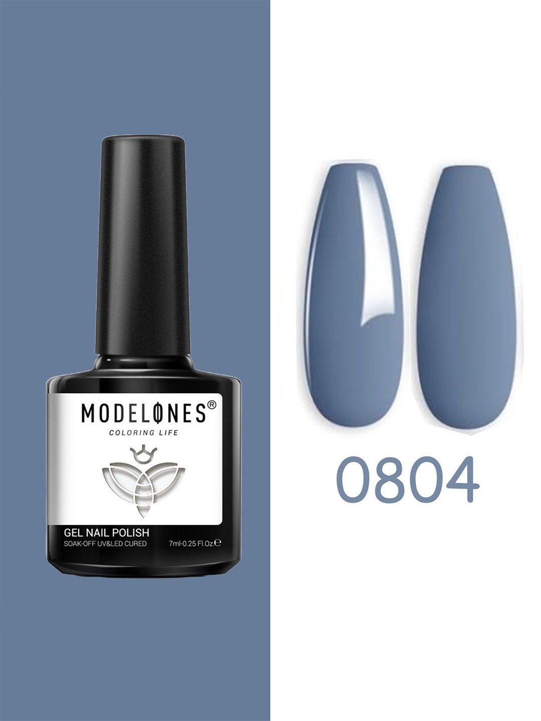 Modelones Coloring Life Soak Off UV & LED Cured Gel Nail Polish 7ml - Shade MD 0804, Blue
Modelones Coloring Life Soak Off UV & LED Cured Gel Nail Polish 7ml - Shade MD 0804, Blue