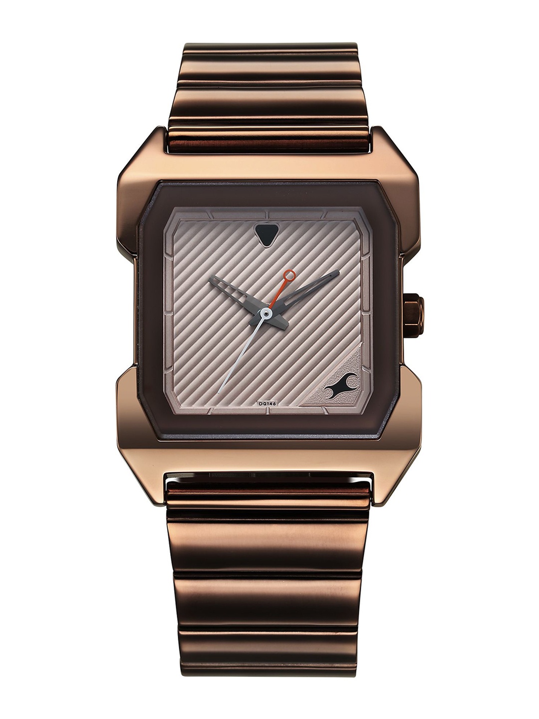 Fastrack Pulse II Men Brass Printed Dial & Stainless Steel Straps Analogue Watch 1474QM01, Beige
Fastrack Pulse II Men Brass Printed Dial & Stainless Steel Straps Analogue Watch 1474QM01, Beige