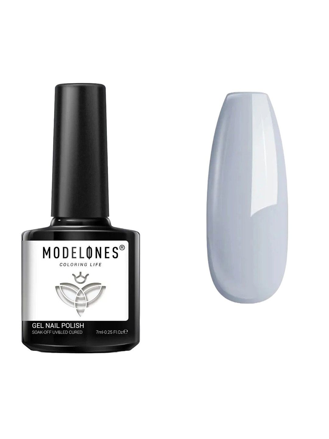 Modelones Coloring Life Soak Off UV & LED Cured Gel Nail Polish - 7 ml - MD 1054, Grey
Modelones Coloring Life Soak Off UV & LED Cured Gel Nail Polish - 7 ml - MD 1054, Grey