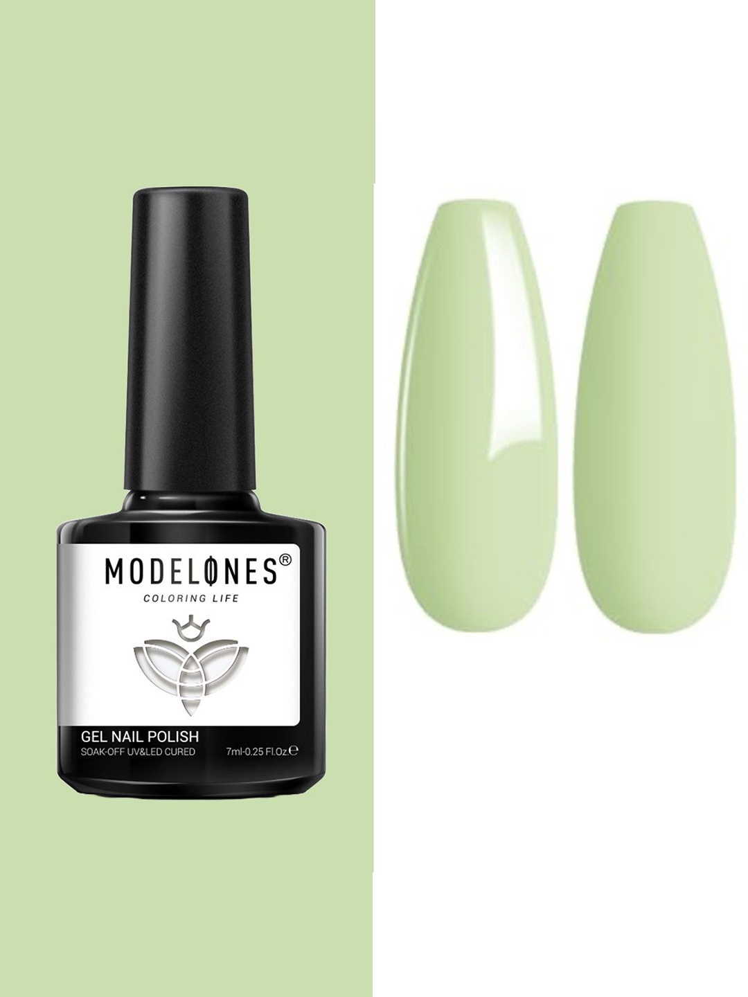 Modelones Coloring Life Soak Off UV & LED Cured Gel Nail Polish - 7 ml - MD 1560, Sea green
Modelones Coloring Life Soak Off UV & LED Cured Gel Nail Polish - 7 ml - MD 1560, Sea green