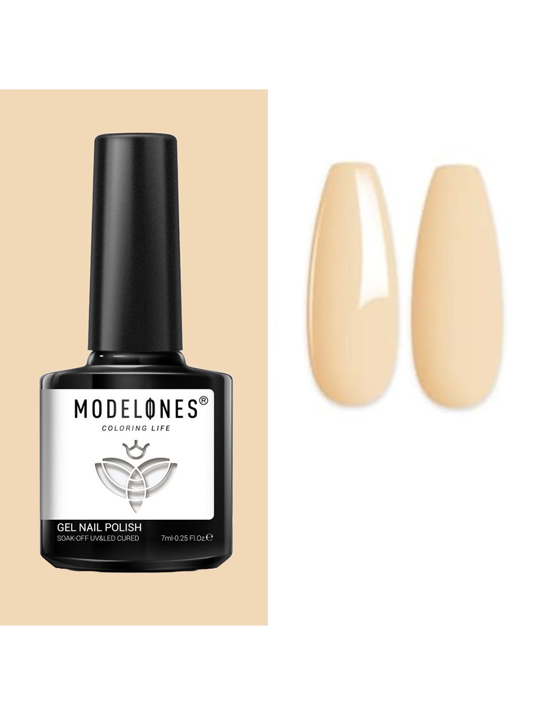 Modelones Coloring Life Soak Off UV & LED Cured Gel Nail Polish - 7 ml - MD-1562, Beige
Modelones Coloring Life Soak Off UV & LED Cured Gel Nail Polish - 7 ml - MD-1562, Beige