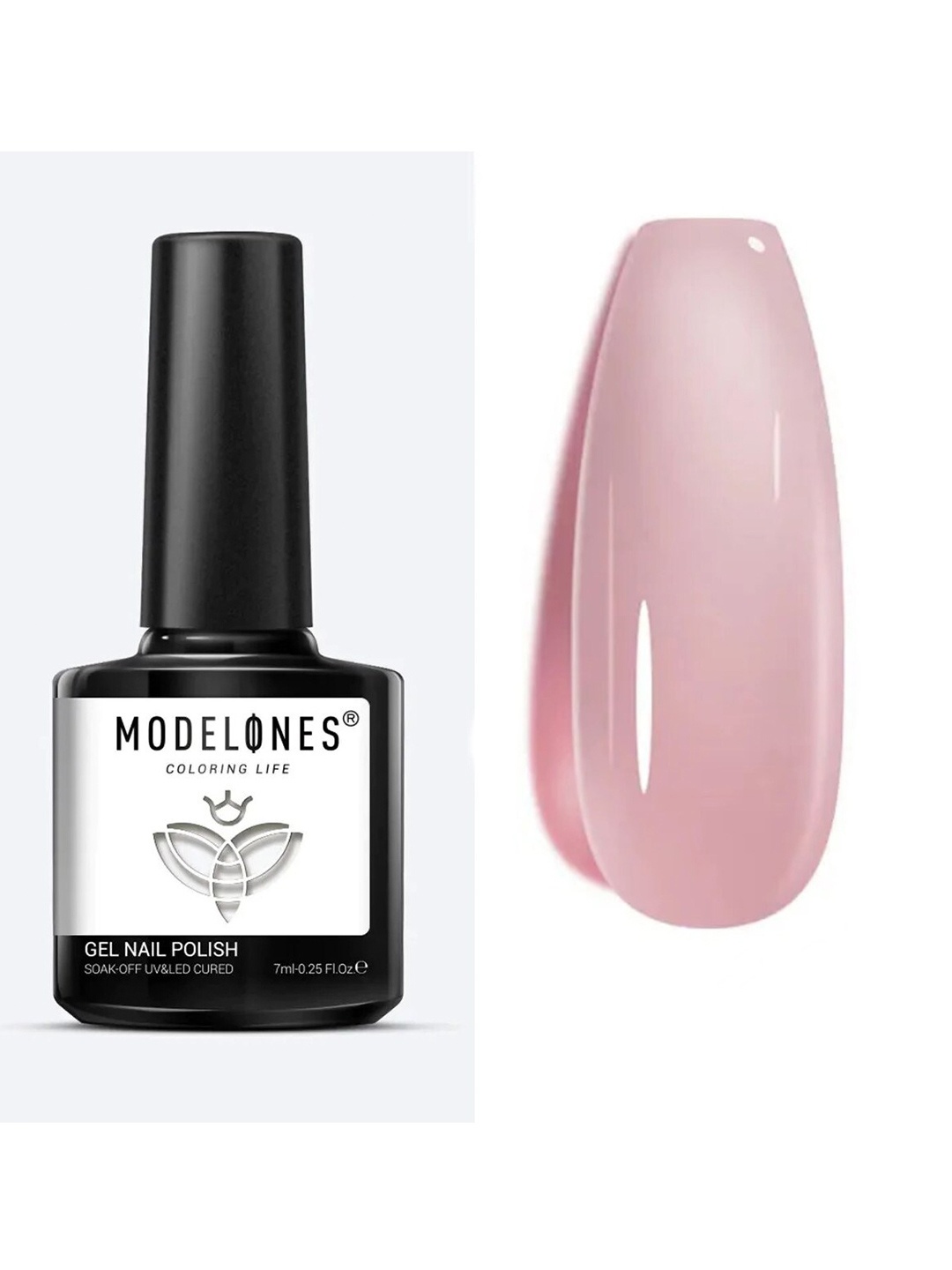 Modelones Coloring Life Soak Off UV & LED Cured Gel Nail Polish 7 ml - MD-1376, Nude
Modelones Coloring Life Soak Off UV & LED Cured Gel Nail Polish 7 ml - MD-1376, Nude
