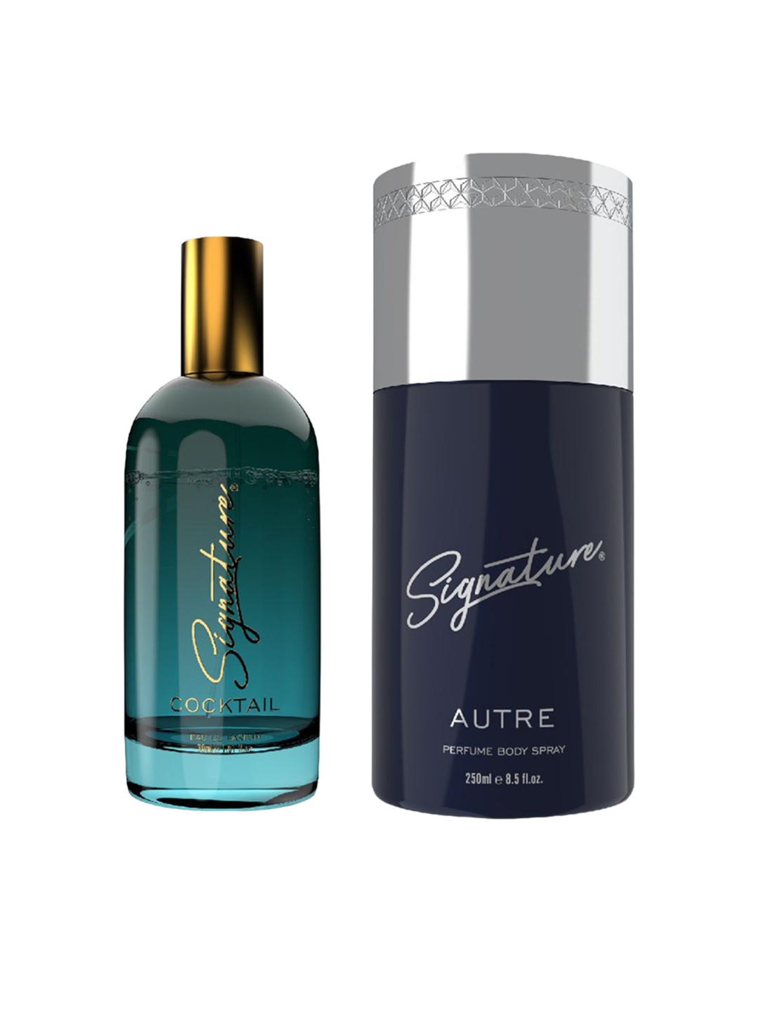 Signature Set of Autre Deodorant Body Spray - 250ml (240g) & Cocktail EDP - 30ml, Teal
Signature Set of Autre Deodorant Body Spray - 250ml (240g) & Cocktail EDP - 30ml, Teal