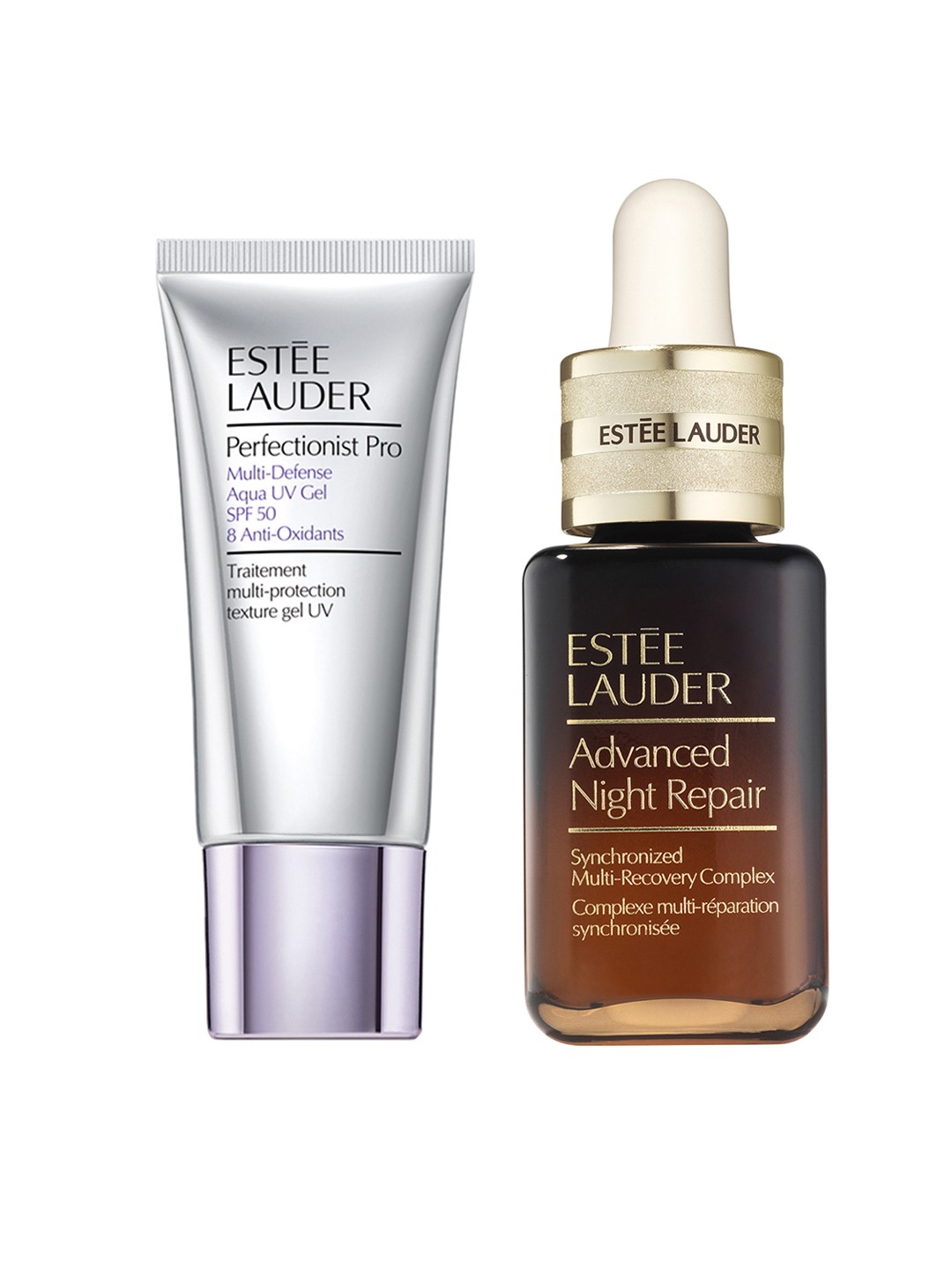 Estee Lauder Advanced Night Repair Serum 20ml & Perfectionist Pro SPF 50 Sunscreen 30ml, Brown
Estee Lauder Advanced Night Repair Serum 20ml & Perfectionist Pro SPF 50 Sunscreen 30ml, Brown
