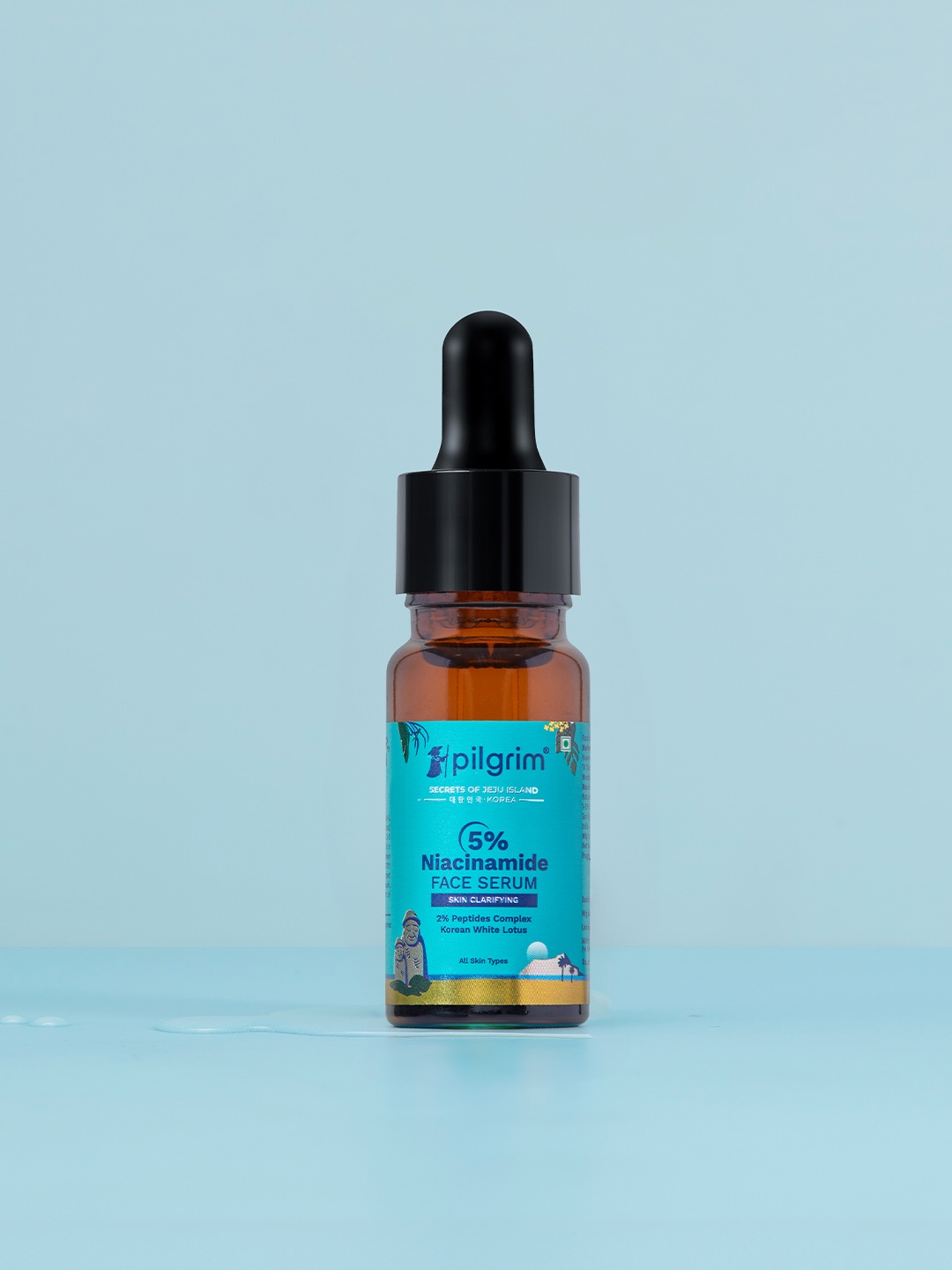 Pilgrim 5% Niacinamide Skin Clarifying Face Serum for Brightens Skin Reduces Mark - 10 ml, Blue
Pilgrim 5% Niacinamide Skin Clarifying Face Serum for Brightens Skin Reduces Mark - 10 ml, Blue