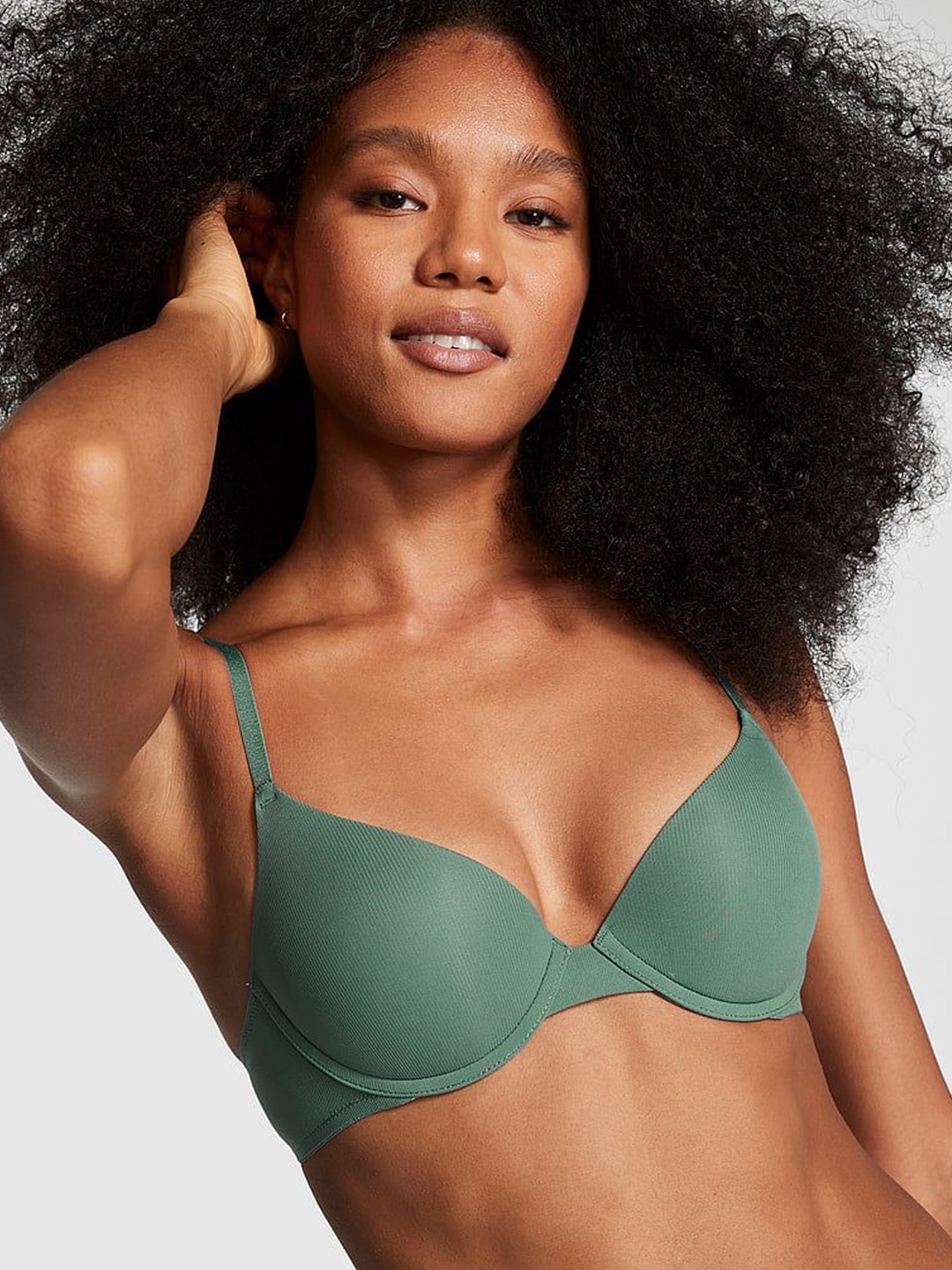 Victoria's Secret PINK Wear Everywhere Heavily Padded Push-Up Bra With All Day Comfort, Green
Victoria's Secret PINK Wear Everywhere Heavily Padded Push-Up Bra With All Day Comfort, Green
