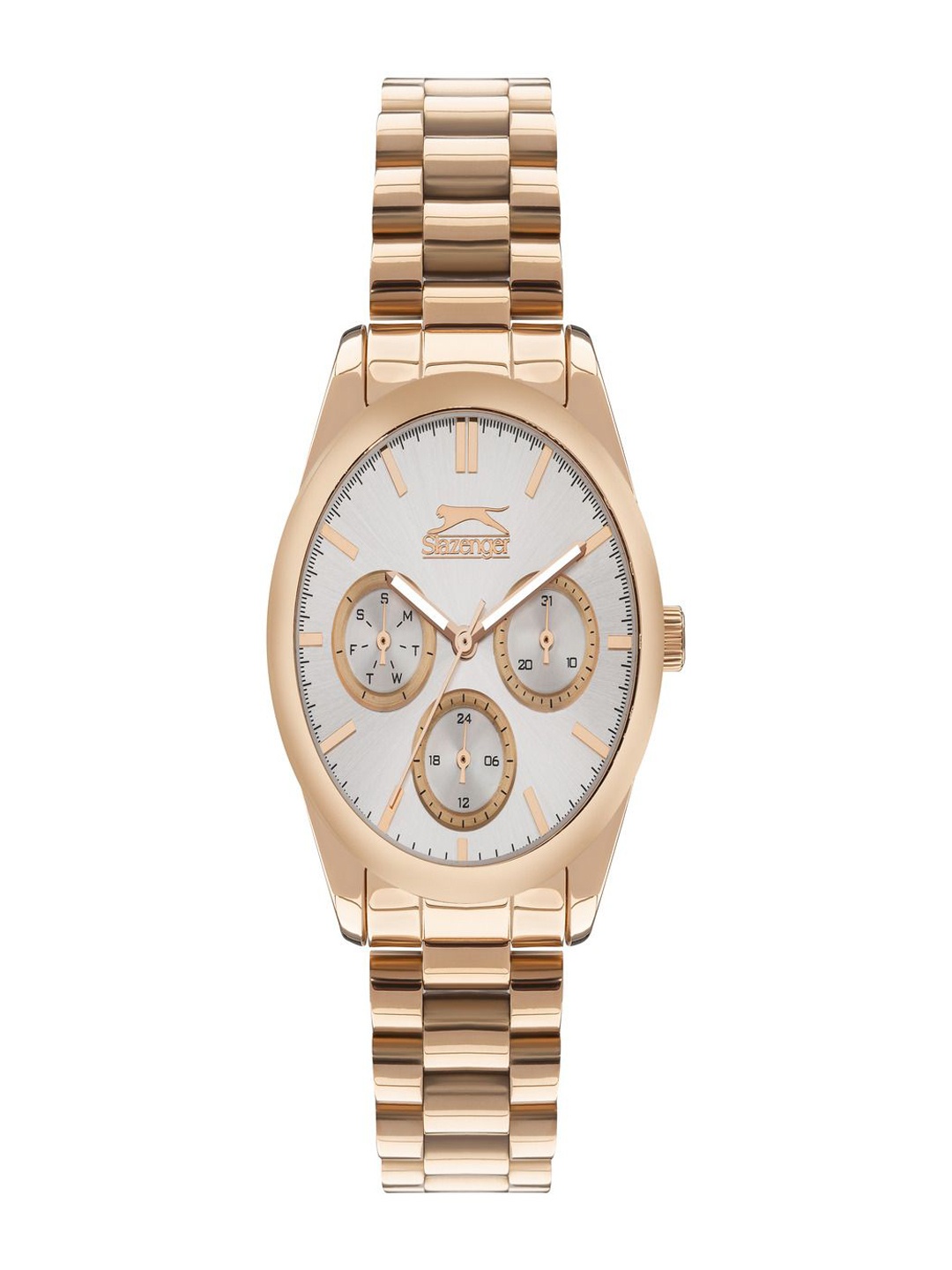 Slazenger Women Bracelet Style Strap Multi Function Analogue Watch SL092063402, Silver
Slazenger Women Bracelet Style Strap Multi Function Analogue Watch SL092063402, Silver