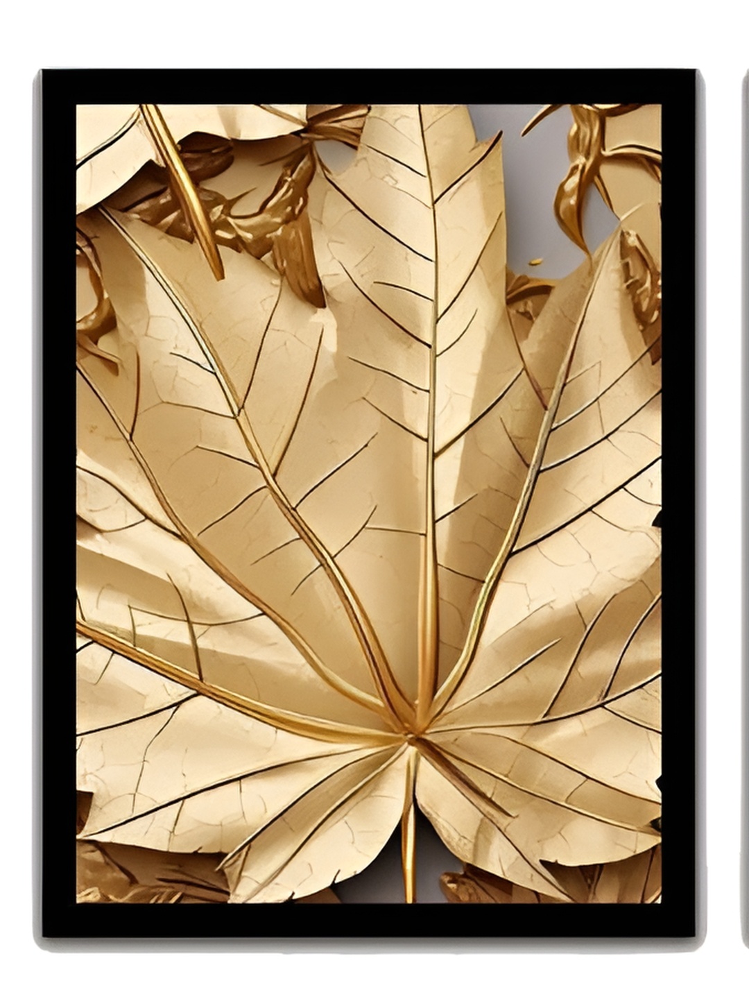 SCPmarts Metallic 3 Pieces Modern Art Wall Decor